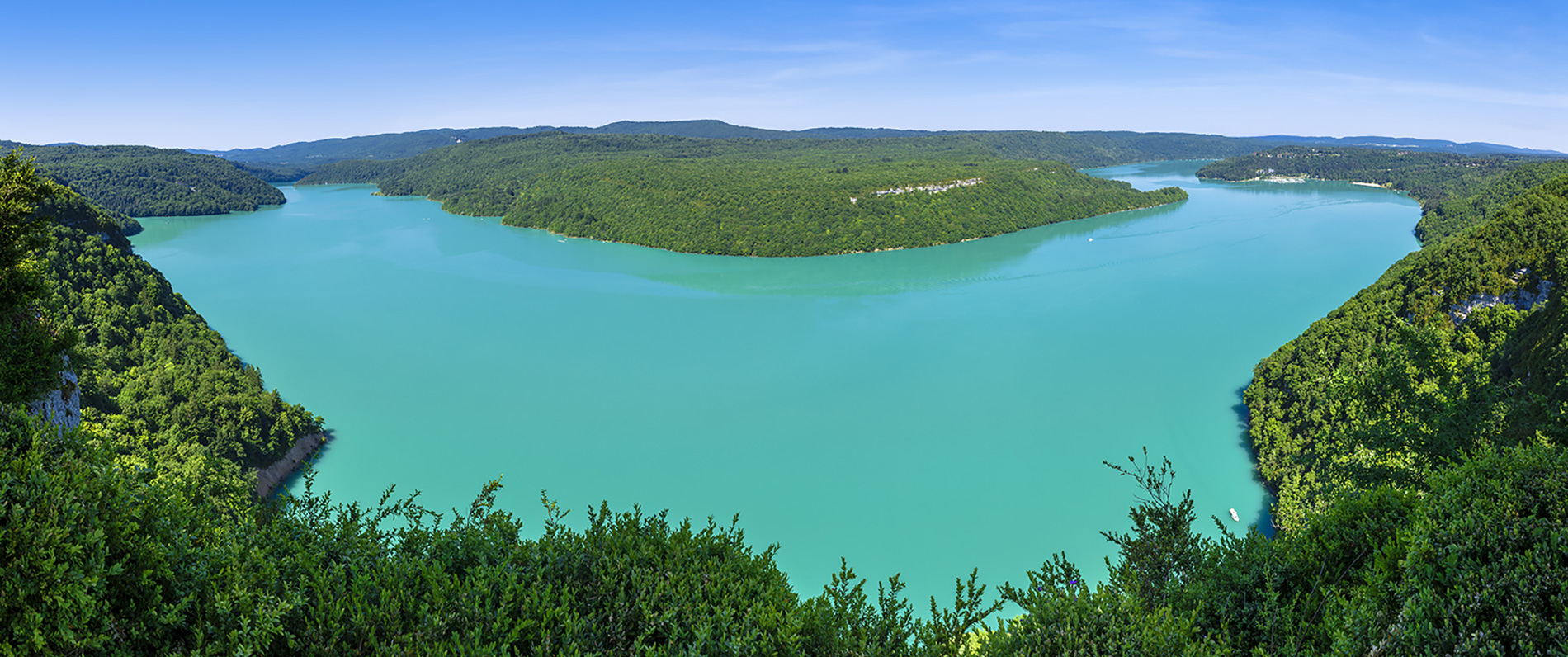 Lac de Vouglans, Jura